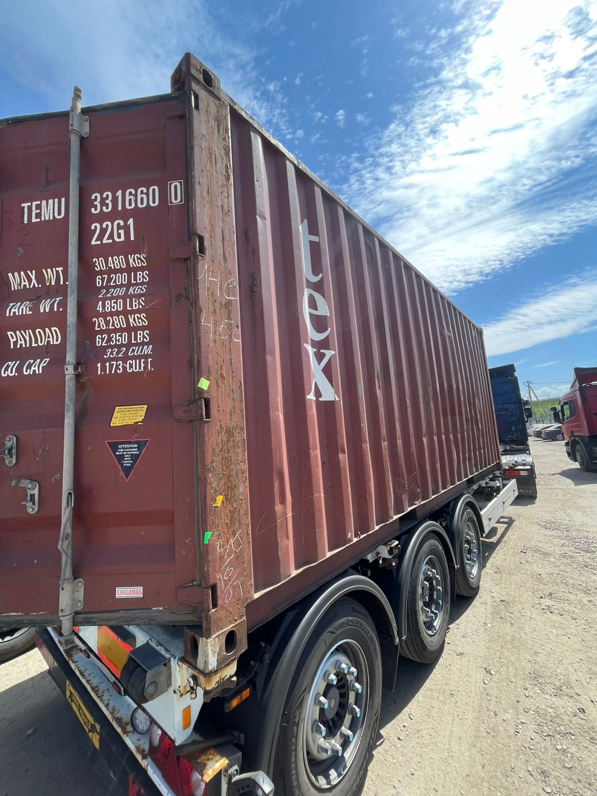 Морской контейнер TEMU3316600